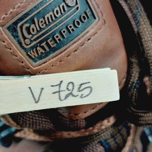 Coleman Fairbanks Brown Lace Up Round Toe Waterproof Trail Hiking Boots V725 main image 14